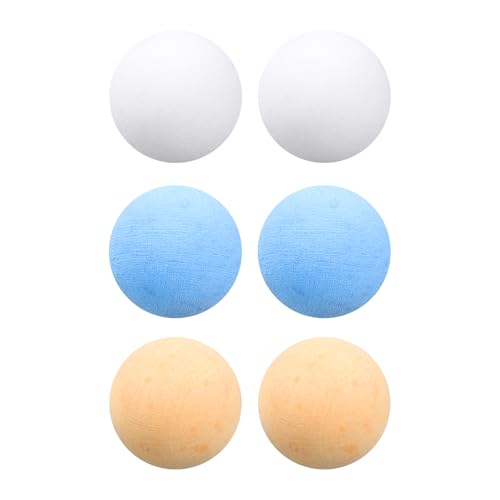 CROWN ME Official Tournament Foosball Table Balls - style: 6 Pack