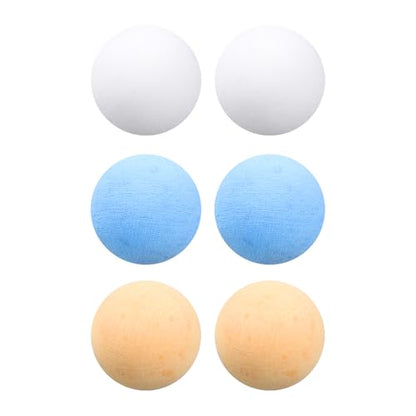 CROWN ME Official Tournament Foosball Table Balls - style: 6 Pack