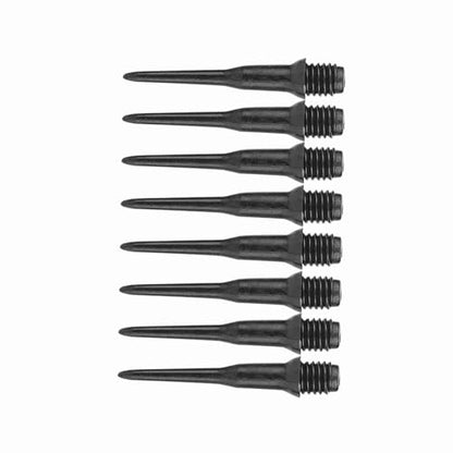 100pcs Durable Plastic Spots Replacement Set for Electronic Darts, Blackwhite, 4.5mm Thread Size, Ideal for Adult Sports Game