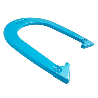 Light Weight Cadet Pitching Horseshoes - NHPA Sanctioned for Tournament Play - Drop Forged Steel - One Pair (2 Shoes) - color: Turquoise Blue