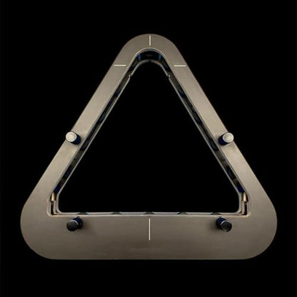 Precisions-Engineered Professional Billiard Rack System Adjustable Lock System Billiards Accessories That Eliminates Gaps for Wood Billiard 8-Ball/9-Ball Pro Triangles/Diamonds Pool Balls Racks - size: Triangle