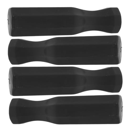 Happyyami 4Pcs Skid Table Soccer Handles Durable Replacement Foosball Table Parts Lightweight Easy to Operate Compatible with Various Foosball Machines