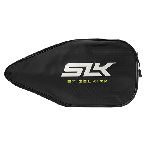 Selkirk Sport Pickleball Paddle Cover | Pickleball Paddle Case | Fits All Paddle Shapes and Sizes | SLK - color: SLK Black and Volt