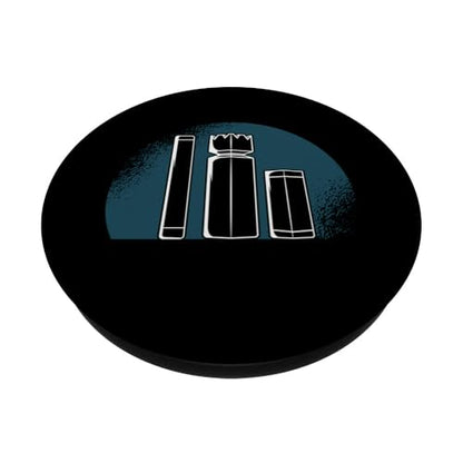Kubb Pieces Lawn Game Player Swedish Chess Gamer Athlete PopSockets Adhesive PopGrip - style: Adhesive PopGrip