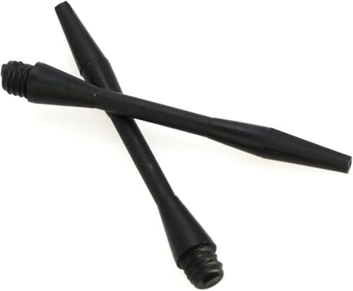 heyous 60PCS Dart Shaft Replacements 6mm Thread Diameter Plastic Dart Shafts BBS Material Nylon Darts for Replacing Old Worn Out Dart Shafts, Length 53mm