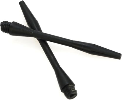 heyous 60PCS Dart Shaft Replacements 6mm Thread Diameter Plastic Dart Shafts BBS Material Nylon Darts for Replacing Old Worn Out Dart Shafts, Length 53mm