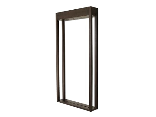 Empire USA Nixon Billiards - Bryant Wall Rack for Bryant, KAI Table - (Waxed Brown) - color: Waxed Brown