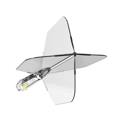 CUESOUL ROST 77 Integrated Dart Shaft and Flight Big Wing Shape,Set of 3 - color: Mixed Color with III, size: L-33mm