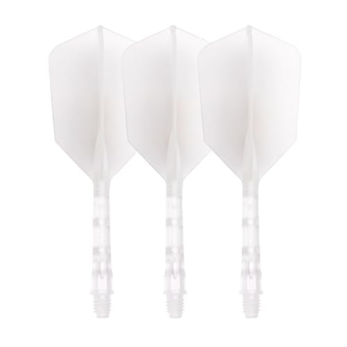 CUESOUL ROST T19 Integrated Dart Shaft and Flight Slim Shape M Size 28mm - color: Ice