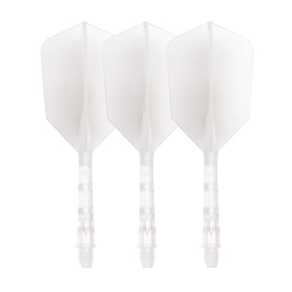 CUESOUL ROST T19 Integrated Dart Shaft and Flight Slim Shape M Size 28mm - color: Ice