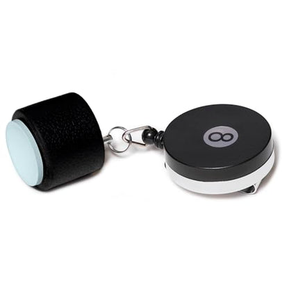 OKKO Retractable Round Billiard Chalker w/Belt Clip - Fits Taom Chalk