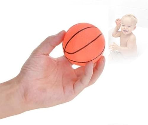 Cyfie Bath Toys for Toddlers - Bathtub Basketball Hoop Set with 4 Balls for Kids Ages 3-8 - Suction Cup Shower Toy for Boys and Girls - color: Bath Basketball Hoop