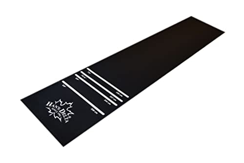 HAN'S DELTA Professional Heavy Duty Darts Mat, Soft & Steel Tip Darts Throw Line