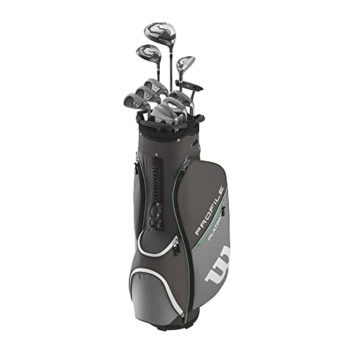 Wilson Women's Profile Platinum Complete Golf Package Set - size: Regular Cart, style: Profile Platinum