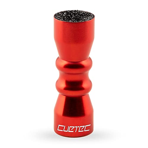 Cuetec Billiard/Pool Cue Accessory: Bowtie 3-in-1 Billiard Cue Tip Tool - color: Red