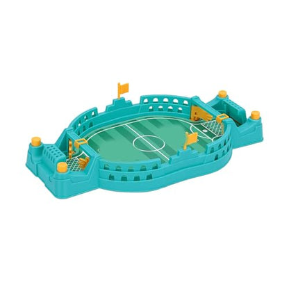 Success Soccer Game Board, Parent Child Interactive Foosball Tabletop, Mini Football Game for Kids Ages 3+ Years Old, Portable Travel Toy for Family Bonding - color: Blue