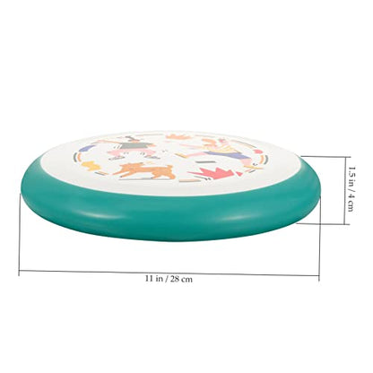 POPETPOP Cartoon Soft Flying Disc Handheld Toy Boys and Girls Supplies Fun Interactive Game Improve Boy Girl's Skills