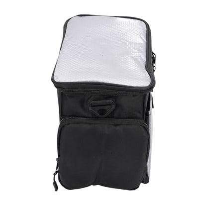 Disc Golf Bag, 420D Polyester Large Capacity Backpack with Detachable Adjustable Strap, Lightweight Multiple Pockets 10.0 X 6.1 X 9.4 in for Beginners and Pro Players