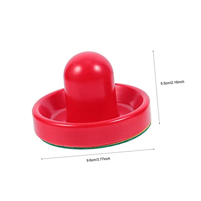 POPETPOP Air Hockey Pusher Set 96mm Plastic Replacement Parts for Table Hockey Sturdy Pucks and Accessories Included for Recreation Rooms