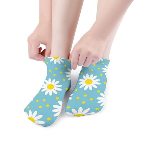 5 Pairs Women’s Low Cut Ankle Socks, Soft Athletic No Show for Running Yoga Daily Wear - color: Picture (11)
