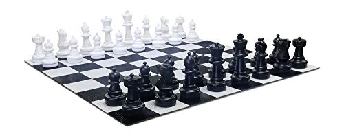 MegaChess 25 Inch Giant Plastic Chess Set - Accessories Available! (w/Plastic Board) - size: w/ Plastic Board