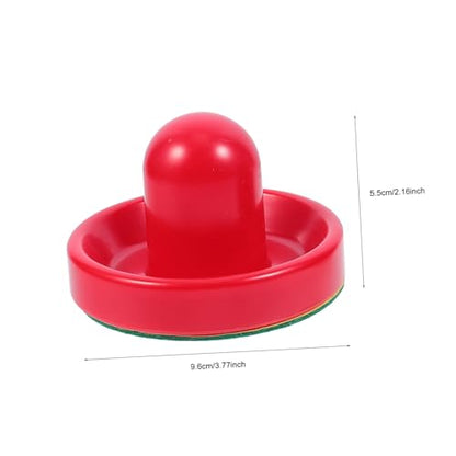 Air Hockey Pushers and Pucks Plastic Replacement Accessories for Standard Table Hockey Game Use High Impact Resistance