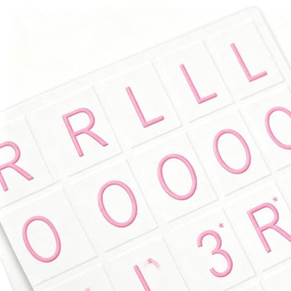 Mahjong Solo Practice Board - Solo Mahjong Board,18.5 * 16cm, Portable Tile Pattern Learning & Strategy Practice Boards for Beginners and Advanced Players - color: Pink