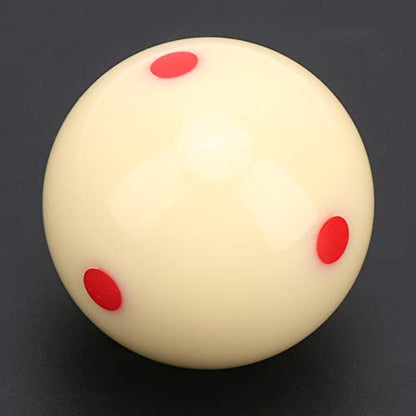 Dilwe Cue Ball Snooker Pool, Wear 52.5mm Billiard Snooker Practice Training Cue Ball
