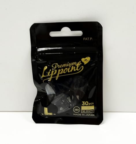 L-style Premium Lippoint - Soft Tip Dart Points - Regular Length - color: Black