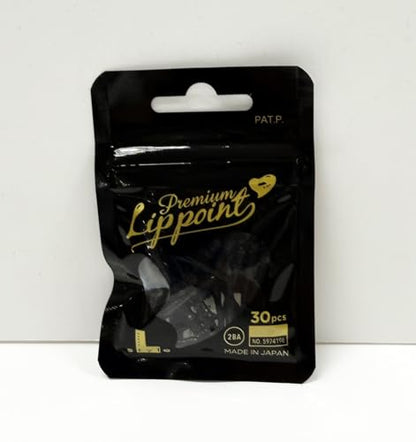L-style Premium Lippoint - Soft Tip Dart Points - Regular Length - color: Black