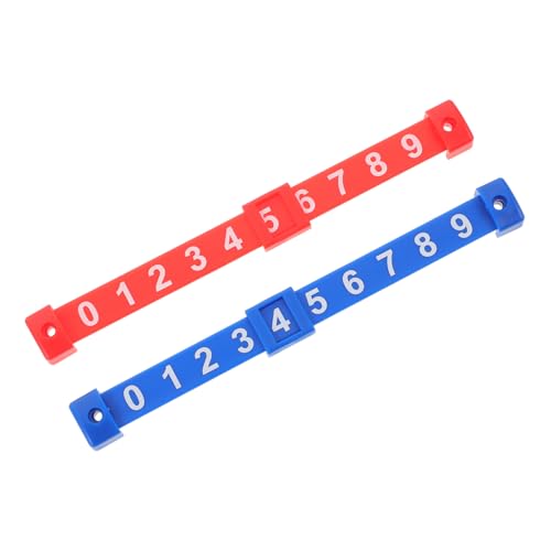 WOONEKY 2pcs Foosball Scorekeeper Table Football Scoring Units Mini Score Counters for Boys and Girls Markers for Interactive Play