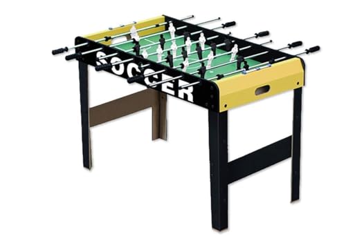 Full Size Professional Foosball Table - With 2 Mini Balls - Score Marker - For Adults, Boys & Girls Ages 3+ - Wooden Soccer Game Table - Solid & Sturdy