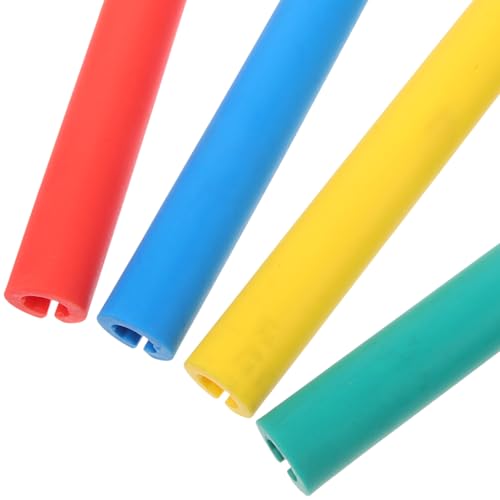 Beaupretty 4pcs Pool Cue Hangers Rubber Billiard Cue Holder Wall-mounted Pool Stick Storage Rack with Screws for Indoor Recreation Room Organization