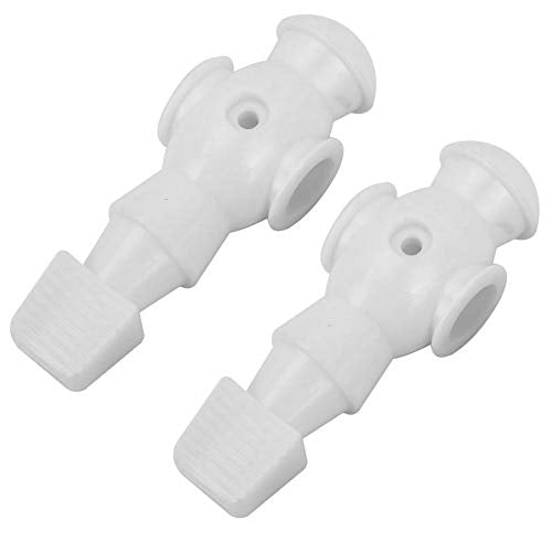 Zer one Table Soccer Men Player 2 PCS Foosball Players Replacement for Table Fun Game Toys - color: White