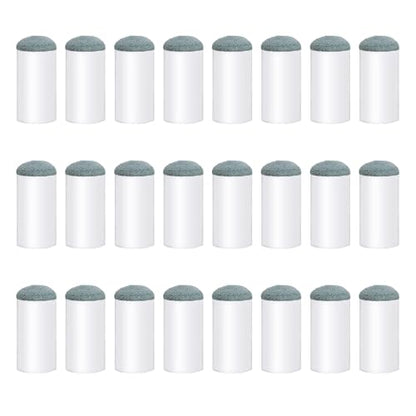 24 Pieces 13 Mm Pool Cue Tips Pool Stick Tips Slip on Cue Tips Replacement Pool Table Accessories for Pool Stick Billiard Cue Tips Replacements for Pool Cues and Snooker(Blue)