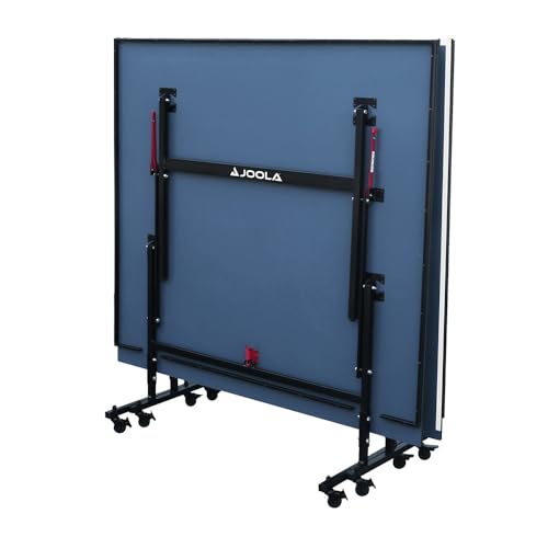JOOLA Inside Professional MDF Indoor Ping Pong Table with Quick Clamp Table Tennis Net and Post Set - 10 Minute Easy Assembly - Tournament Quality - Foldable with Single Player Playback Mode - color: 13mm