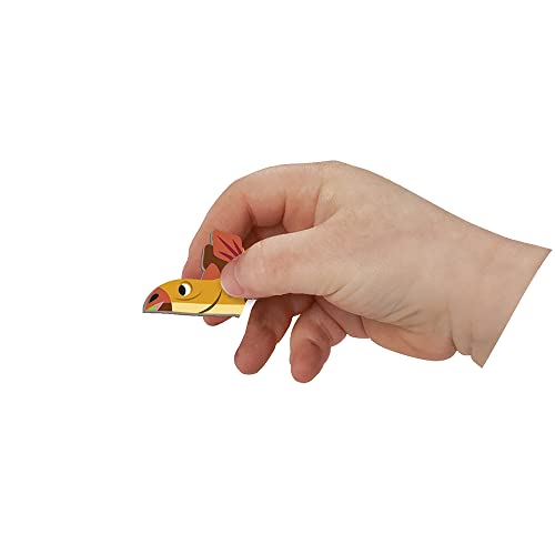 Janod - Magnetibook 51 pc Magnetic Dinosaur Mix and Match Game - Ages 3+ - Playing Dress-Up with Magnets - Enhances Fine Motor Skills - Includes Book Shaped Travel/Storage Case