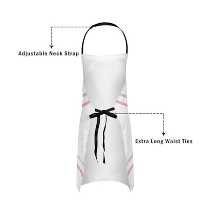 Castle Fairy Boy Soccer Kitchen Apron - color: Cheer Pink