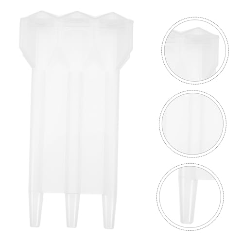 PRETYZOOM Portable Hard Shell Dart Storage Case, Lightweight Plastic Carrying Box for Soft and Steel Tip Darts, White Dartboard Accessories Organizer for Travel and Home Use