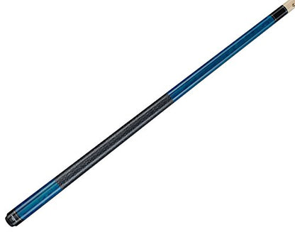 Valhalla by Viking 2 Piece Pool Cue Stick Irish Linen Wrap 16-21 oz. PLUS Rosin Bag (Blue VA113, 19 oz.)