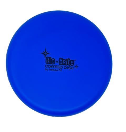 Glo-Bright Coated Foam Frisbee Flying Discs for Ages 12 Through Adult (Set of 6)