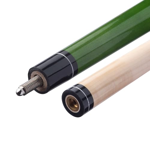 Viper Elite 58" 2-Piece Billiard/Pool Cue - color: Evergreen, size: 19-Ounce