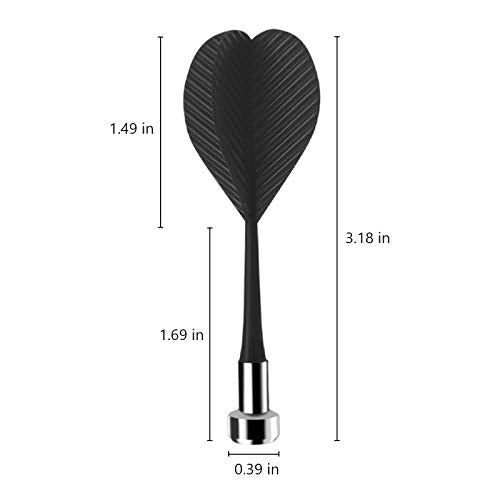 Accmor Magnetic Darts, Magnetic Darts Replacement for Magnetic Dartboard - color: 24 Pack-Red, White, Black, Blue