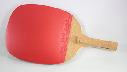 Butterfly Nakama P1 Japanese Penhold Table Tennis Racket - Nakama Series - Our Most Popular Rubber of All Time and Carbon Fiber Power - Recommended for Advanced Level Players