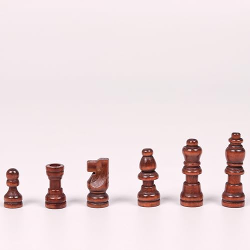 32Pcs International Chess Figures 2.5inch Wood Chess Pieces Chess International Chess Figures Board Accessories