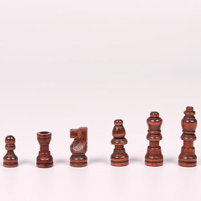 32Pcs International Chess Figures 2.5inch Wood Chess Pieces Chess International Chess Figures Board Accessories