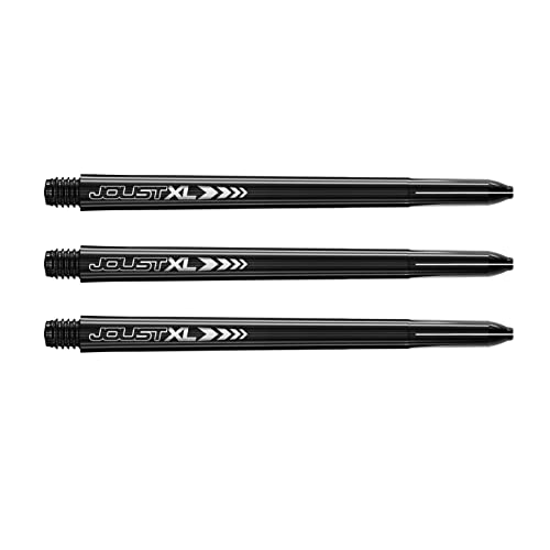 RED DRAGON Luke Humphries Joust XL Dart Shafts - Extra Long Nylon Dart Stems for Stable Flight & Consistent Trajectory, 9 Shafts (3 Sets)