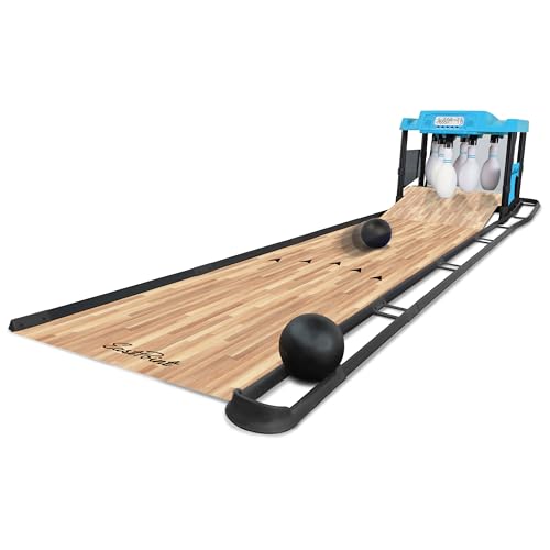 EastPoint Sports Electronic Bowling Game – Home Bowling Set with Automatic Scoring, Pin Reset & Ball Return