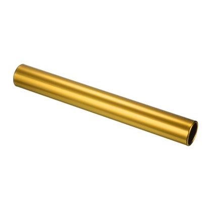 PATIKIL Relay Track Baton, Aluminum Alloy Tube Field Running Race Stick for Outdoor Athletics Sport Game Tool - color: Gold