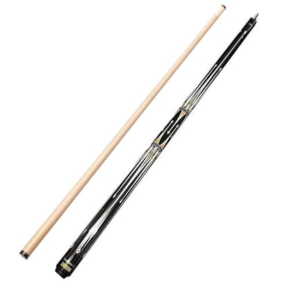 SUPERDIAMOND Pool Cue Stick Set Billiard Cue Sticks with Hard Case, 2-Pieces 58" Pool Table Sticks, 12.5 mm Tip Pool Queue,Pool Stick Set for Home Recreation, Billiards Clubs, Training - style: Billiard Cue Sticks-GB-YD-C-2S